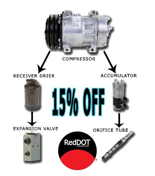 Red Dot Compressor 15% off bundle with qualifying accessories